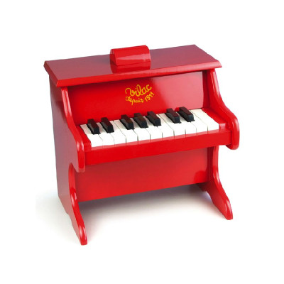 Vilac klaver i rød